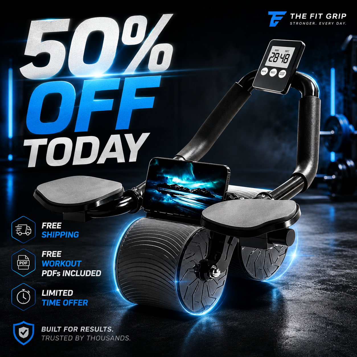 The Fit Grip - Ab Roller