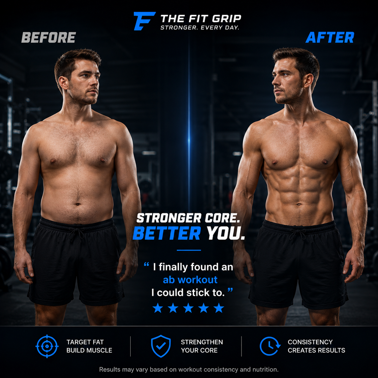 The Fit Grip - Ab Roller